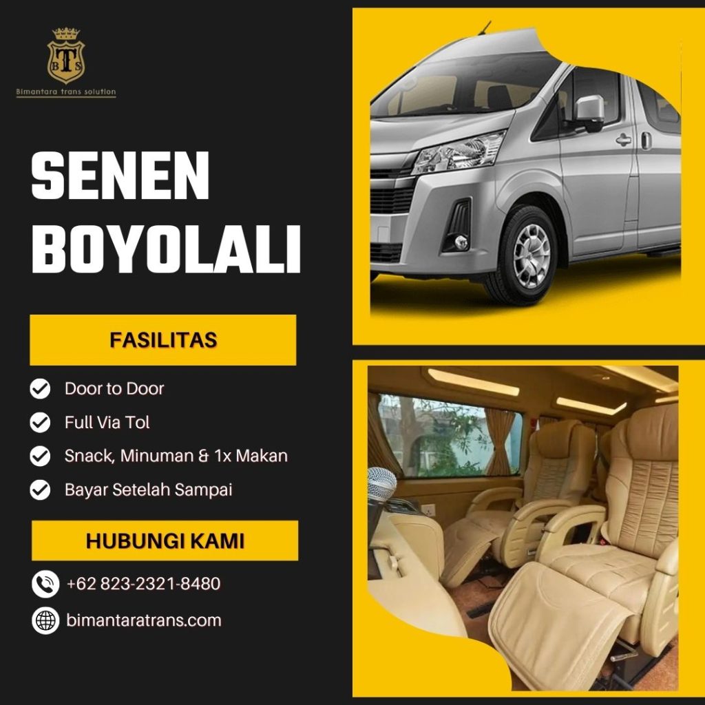 Travel Stasiun Senen Boyolali